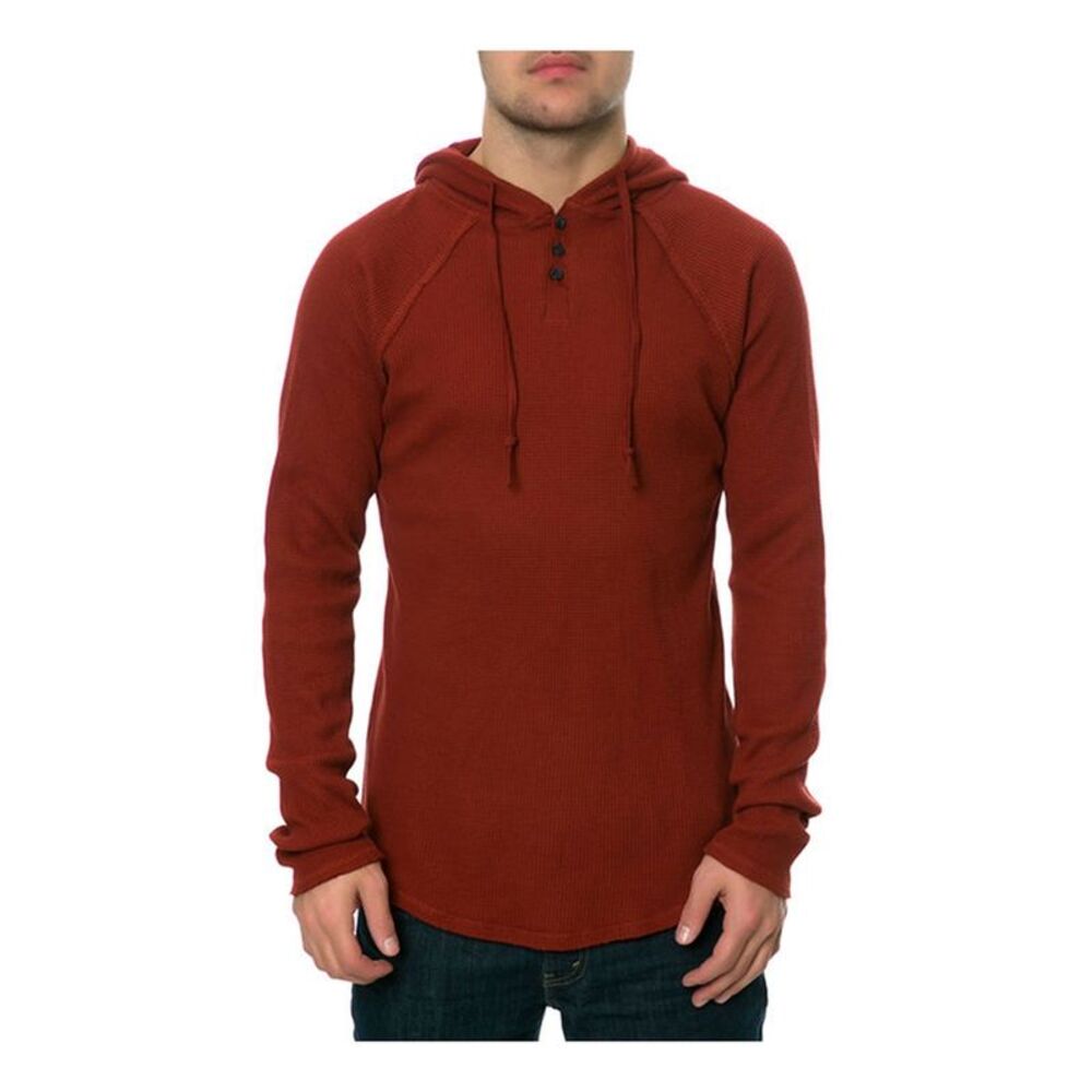AMBIG Mens The Watson Hooded Thermal Sweater, NWT